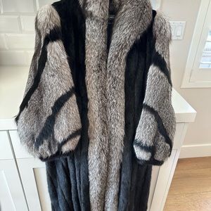 Fox & Mink Coat